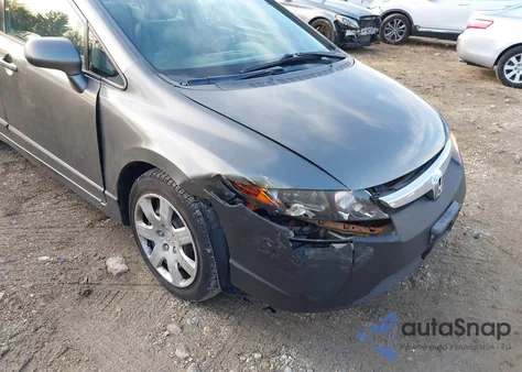 2007 Honda Civic Lx from USA, damaged, VIN 2HGFA165X7H505681